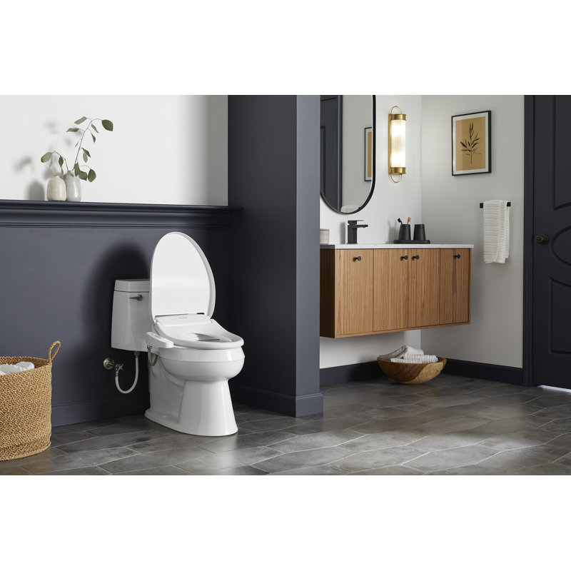 Kohler Novita Elongated Cleansing Toilet Seat White & Reviews Wayfair